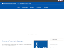 Tablet Screenshot of brummi-dusche.com